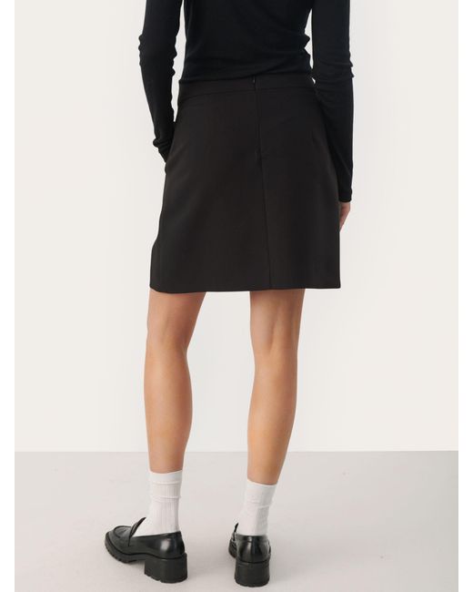 Part Two Black Eirika Classic A-line Mini Skirt