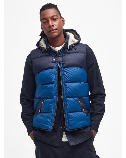 Barbour gilets on sale mens Blue