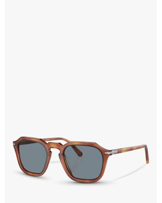 Persol Gray Po3292s Polarised Square Sunglasses for men