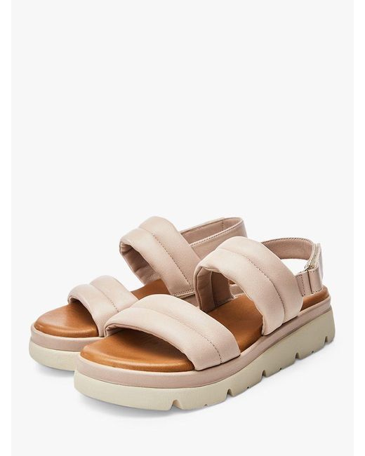Moda In Pelle Natural Squash Chunky Sandals