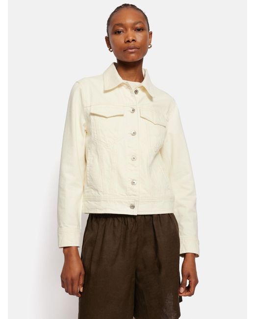 Jigsaw Natural Cotton Denim Jacket