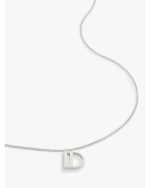 Triple Beaded Chain Necklace Adjustable 46cm-50cm/18-20' in Sterling Silver  | Jewellery by Monica Vinader