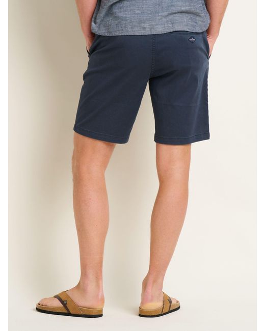 Brakeburn Blue Chino Shorts for men