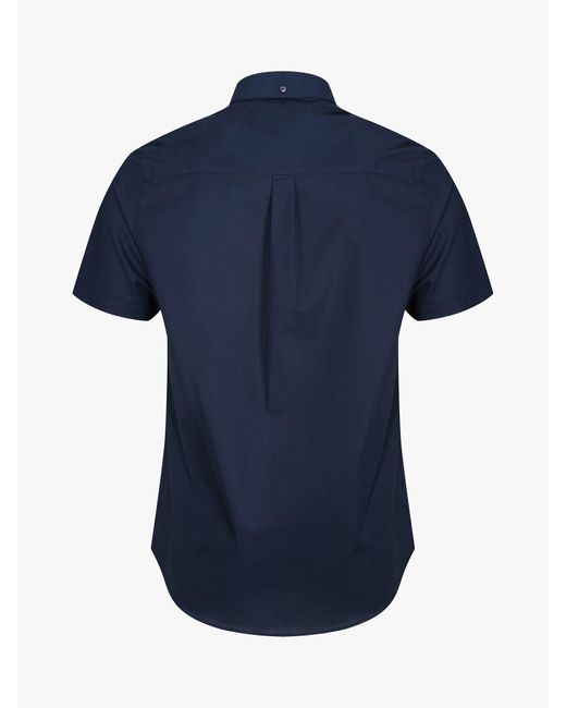 Luke 1977 Blue Ironbridge Short Sleeve Shirt for men