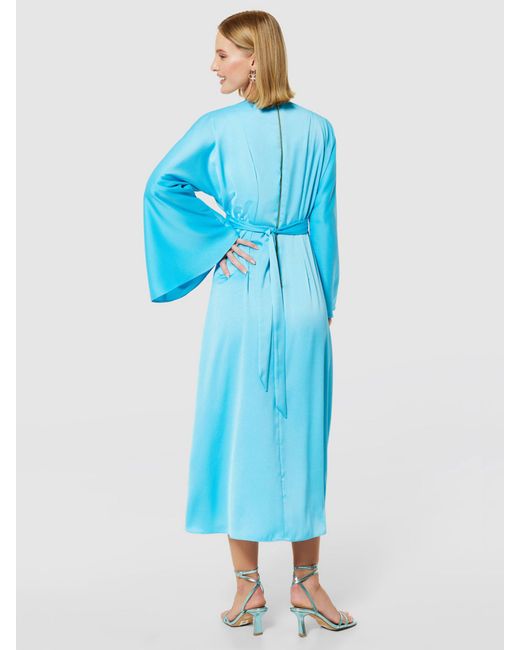 Closet Blue A-line Kimono Sleeve Dress