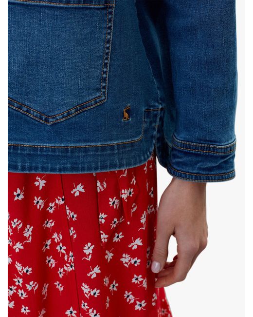 Joules Imogen Denim Jacket Pink atelieryuwa.ciao.jp