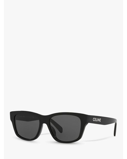 Céline Gray Cl40249u Rectangular Sunglasses for men