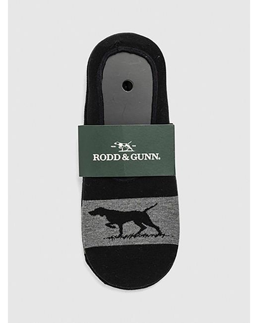 Rodd & Gunn Black Gunner Lo-show Sock for men