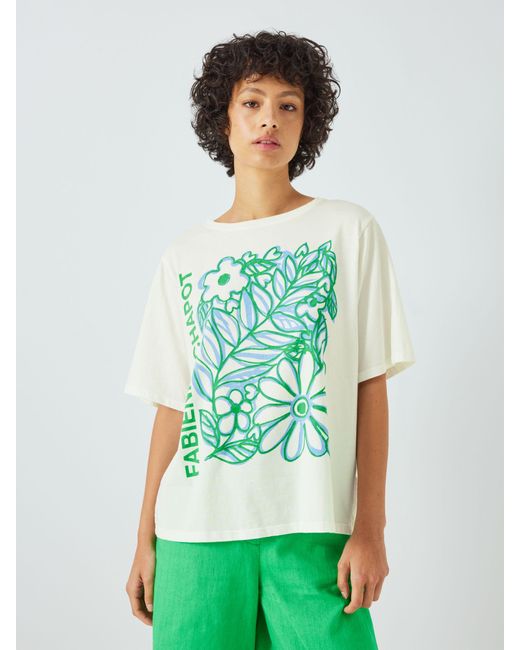 FABIENNE CHAPOT Green Fay Bloom T-shirt