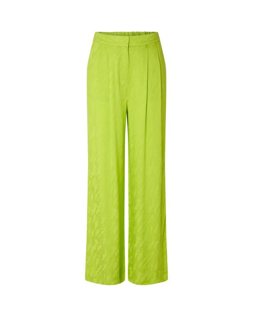 SELECTED Green Constanza Straight Leg Trousers