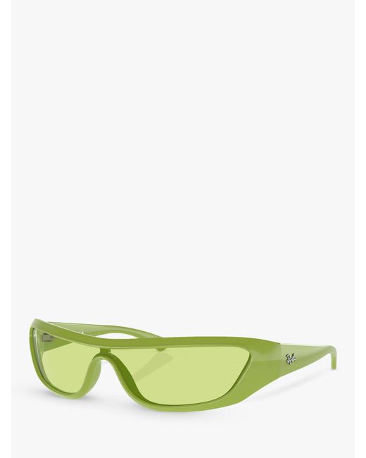 Ray-Ban Green Rb4431 Xan Wrap Sunglasses