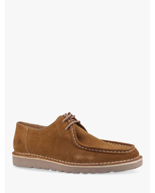 Hush Puppies Brown Otis Lace Up Shoes for men