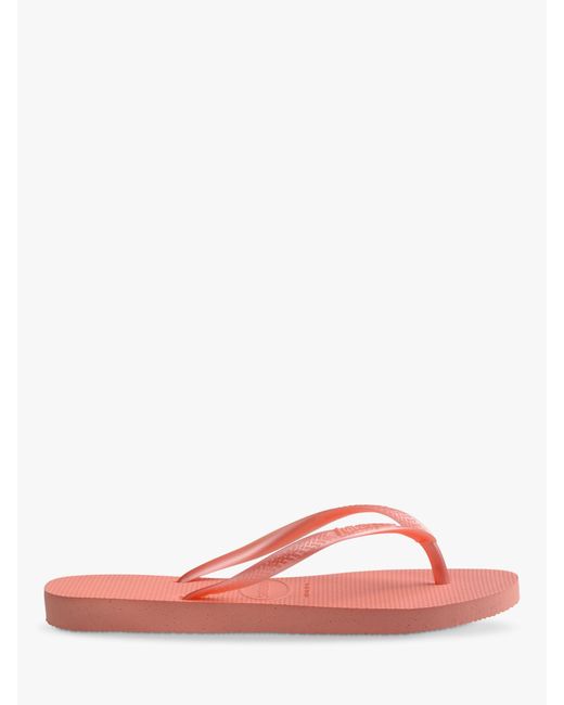 Havaianas Pink Slim Flip Flops