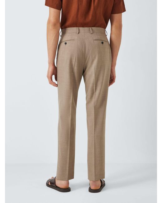 John Lewis Natural Stowe Regular Fit Trousers for men