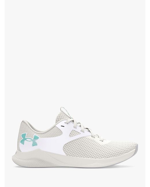 Under Armour White Charged Aurora 2 Cross Trainers
