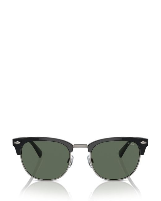 Ralph Lauren Green Polo Ph4217 Oval Sunglasses for men