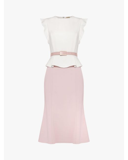 phase eight dusty pink dress