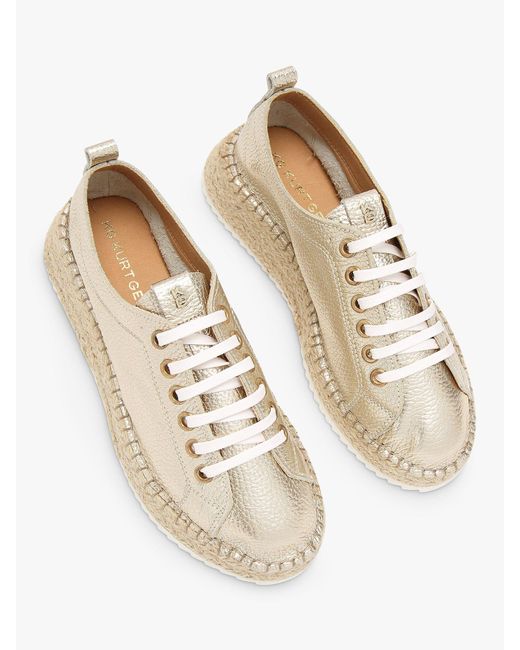 KG by Kurt Geiger Natural Louise Espadrille Trainers
