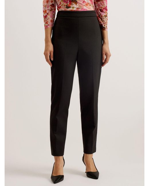 Ted Baker Black Manbut Tailored Trousers