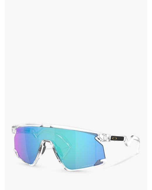 Oakley Blue Oo9280 Wrap Sunglasses