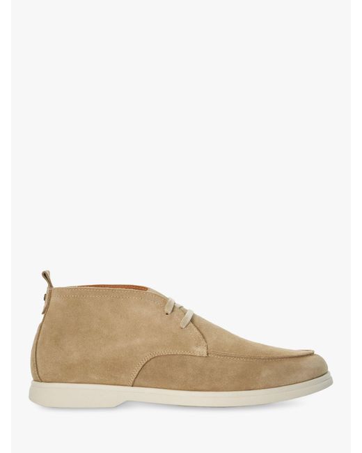 Dune Natural Camly Lace Up Chukka Boots for men