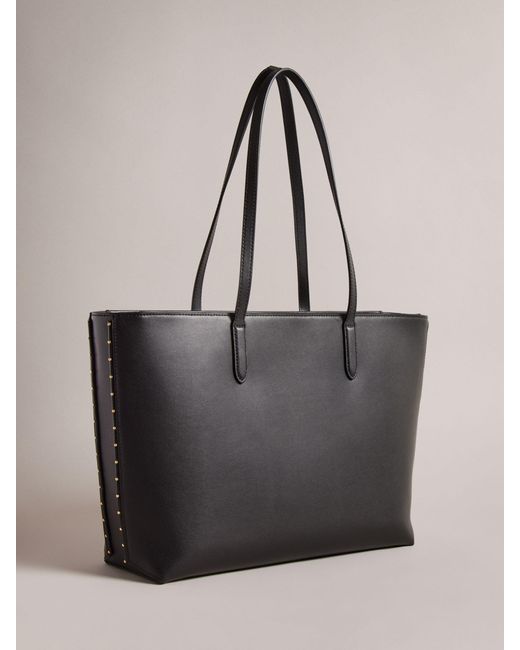 Ted Baker Black Kahlaa Studded Shopper Bag