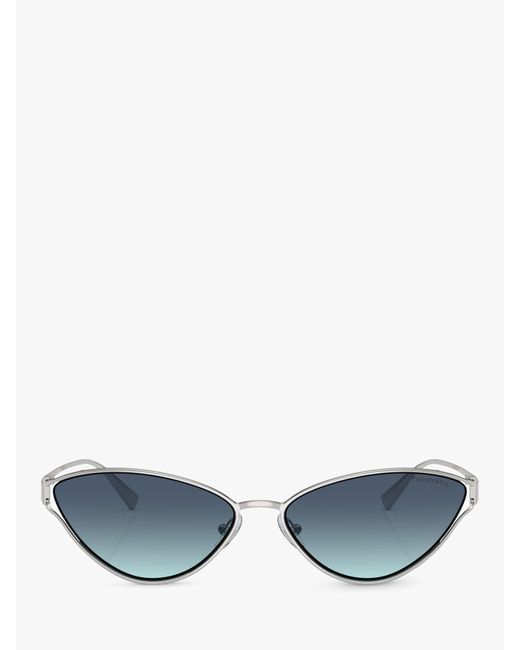 Tiffany & Co Blue Tf3095 Cat's Eye Sunglasses