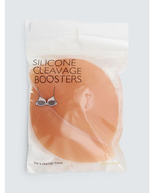 John Lewis White Silicone Cleavage Boosters