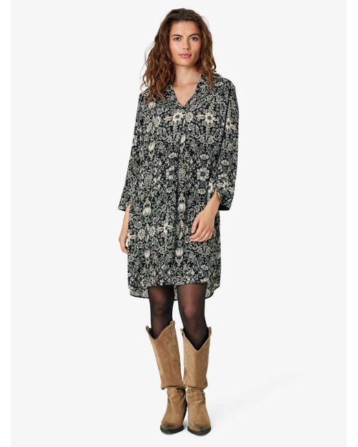 Noa Green Louise Floral Tapestry Print Tunic Dress
