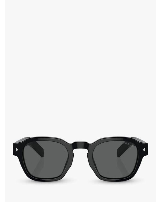 Prada Gray Pr A16s Phantos Sunglasses for men