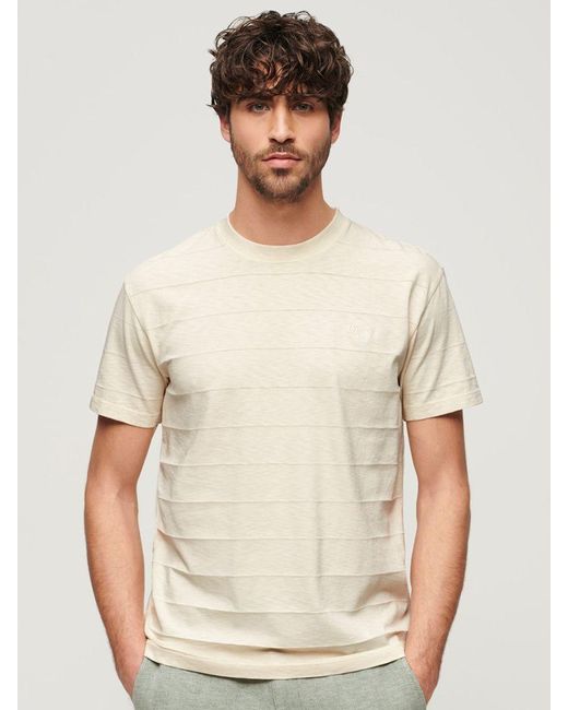 Superdry Natural Organic Cotton Vintage Texture T-shirt for men