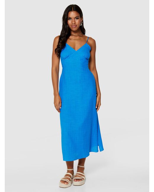 Closet Blue A-line Cami Midi Dress