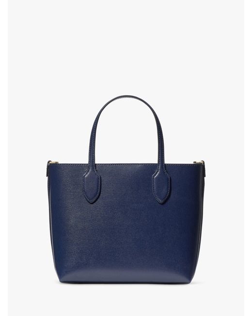 Kate Spade Blue Bleecker Small Leather Tote Bag