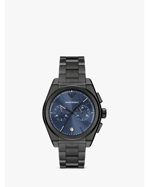 Emporio Armani Blue Ar11561 Chronograph Bracelet Strap Watch for men