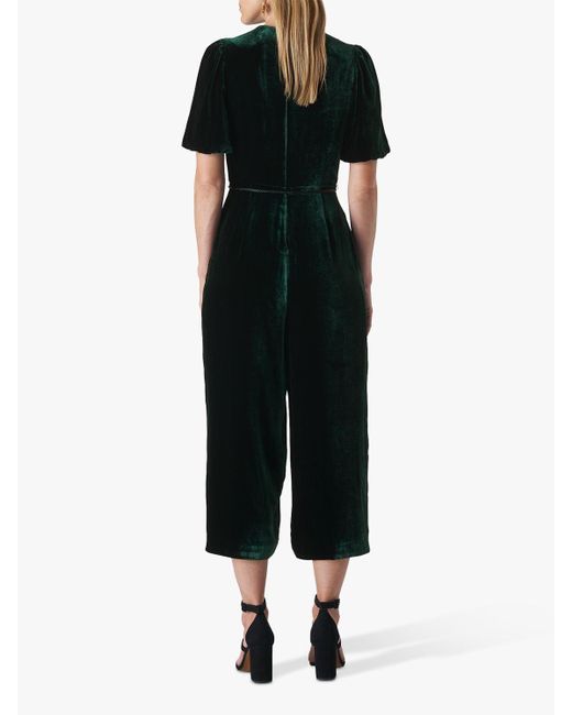 whistles green jumpsuit
