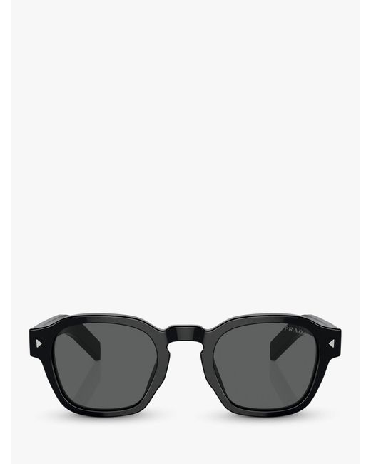 Prada Gray Pr A16s Phantos Sunglasses for men