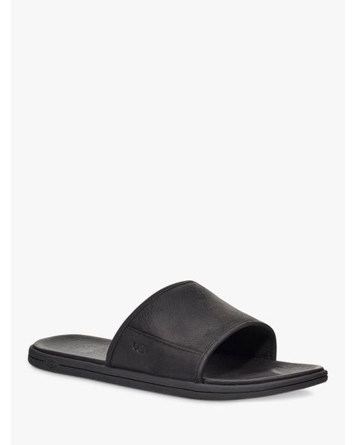 Ugg Black Seaside Slider Sandals for men