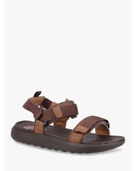 Hey Dude Brown Carson Sandals for men