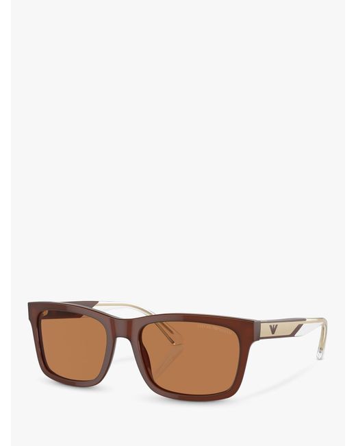 Emporio Armani Multicolor Ea4224 Rectangular Sunglasses for men