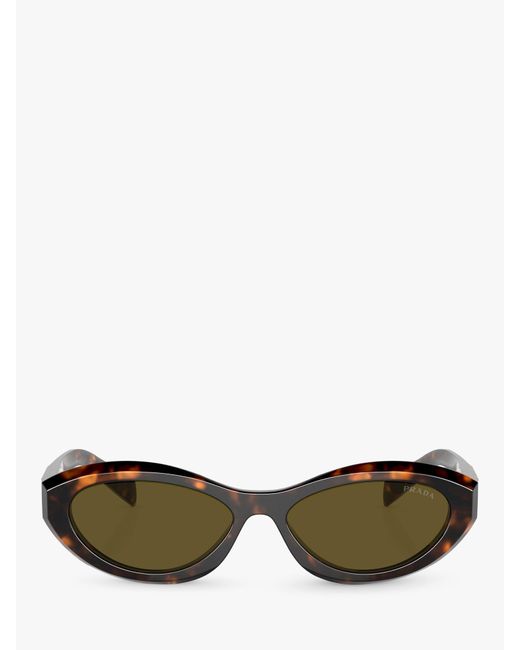 Prada Multicolor Pr 26zs Irregular Sunglasses