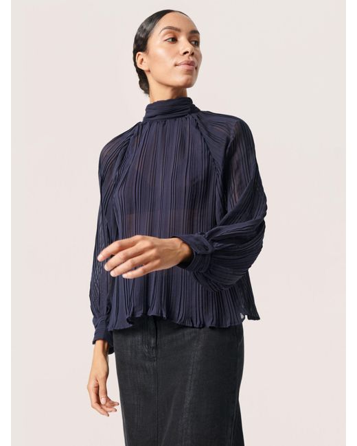 Soaked In Luxury Blue Chrisley Blouse