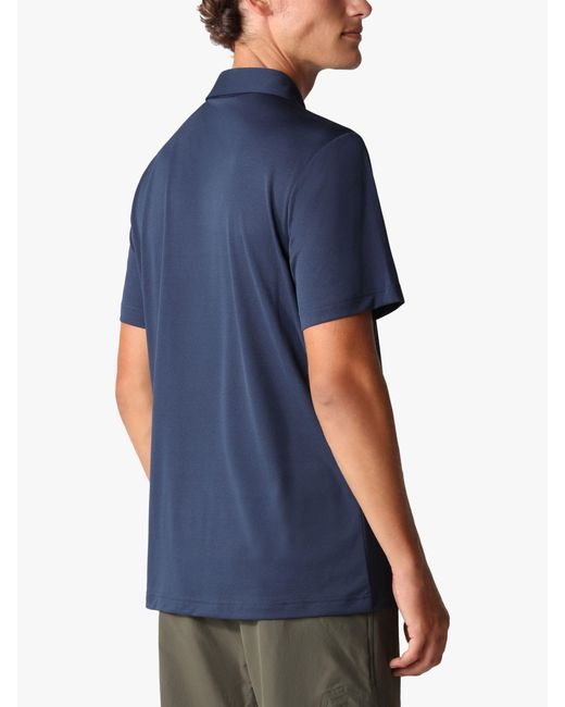 The North Face Blue Tanken Polo Shirt for men