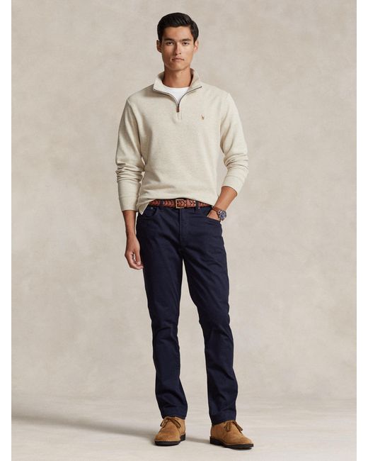 Ralph Lauren Natural Polo Sullivan 5 Pocket Trousers for men