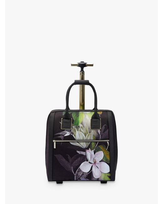Ted Baker Black Maritaa Floral Travel Bag