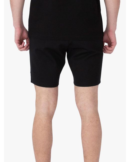 Luke 1977 Black Vegas Sweat Shorts for men