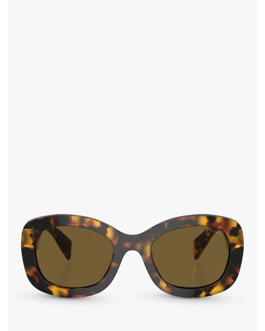 Prada Multicolor Pr A13s Round Sunglasses