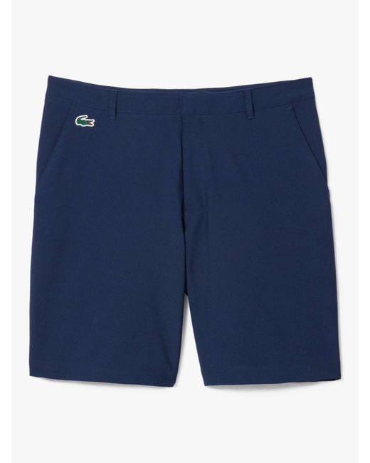 Lacoste Blue Golf Essentials Bermuda Shorts for men