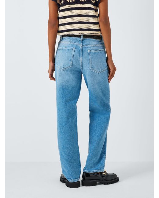 Rails Blue Topanga High Rise Straight Leg Jeans