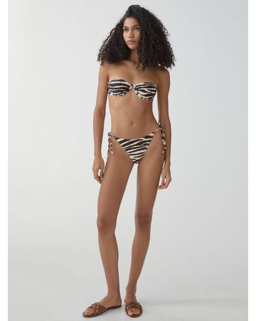 Mango Brown Mermaid Bikini Top