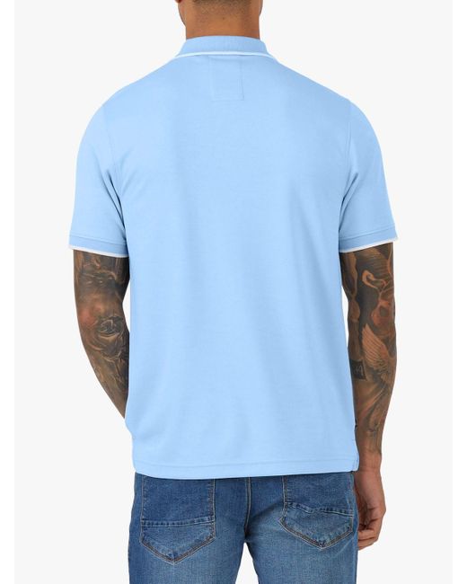 Luke 1977 Blue Meadtastic Polo Shirt for men